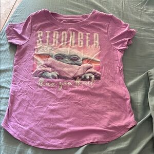 Kids Pink Graphic T-Shirt